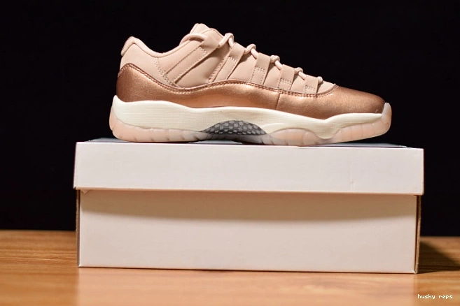 Rep Husky Gold Air GS 11 Rose Low AH7860-105 Jordan 0814